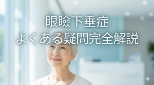 眼瞼下垂　よくある疑問をやさしく完全解説